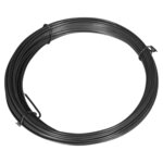 vidaXL Fil de liaison de clôture 25 m 1 4/2 mm Acier Gris