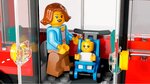 LEGO City - Bus rouge à deux étages (60407) - 5 minifigurines  étage supérieur ouvert