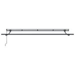 vidaXL Auvent Rétractable Marron et Anthracite