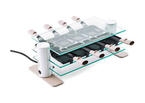 Lagrange Raclette Transparence Minéral 1000W 8 Personnes 009808