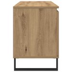 vidaXL Meuble TV Chêne artisanal 104 x 35 x 50 cm Bois d'ingénierie