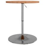 vidaXL Table de bar Ø60x90 5 cm bois massif de hêtre