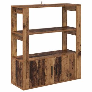 vidaXL Buffet Bois ancien 30 x 80 x 90 cm Bois d'ingénierie
