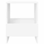 vidaXL Étagère à magazines 2 Pièces Blanc 35 x 30 x 45 cm