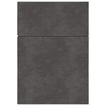vidaXL Canapé-lit pliable 140 x 67 x 45 cm Gris foncé