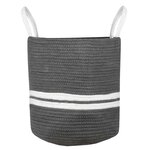 Panier en coton guam - gris