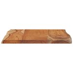 vidaXL Dessus de table 70x60x2 5 cm rectangulaire bois massif acacia