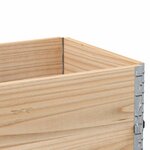 vidaXL Jardinière 100x50 cm bois de pin massif