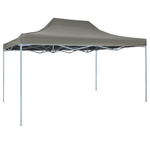 vidaXL Tente pliable escamotable 3 x 4 5 m Anthracite