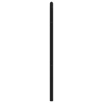 vidaXL Tête de lit métal noir 150 cm