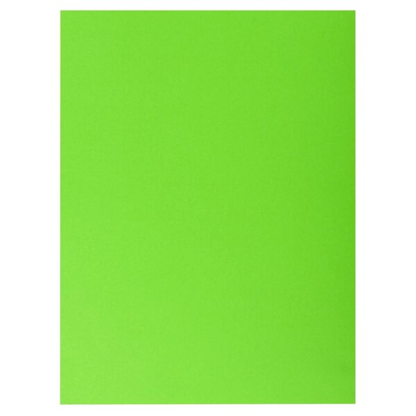 Paquet De 25 Chemises Double Poche Rock''s 210 - Double A4 Ou A3 - 24x32cm - Vert - X 10 - Exacompta