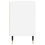 vidaXL Meuble TV blanc 103 5x30x50 cm bois d'ingénierie