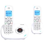 Téléphone fixe sans fil senior alcatel xl585 voice duo pour sénior