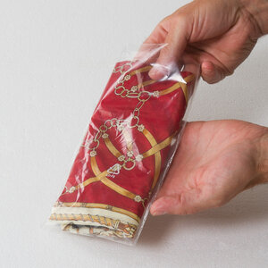 Lot de 500 sachets plastiques sans fermeture 120x220mm épaisseur fine 25µ