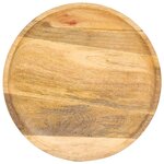 vidaXL Table d'appoint ronde 43x43x66 cm Bois de manguier massif