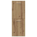 vidaXL Ensemble de meubles salle de bain 4 Pièces bois d'ingénierie