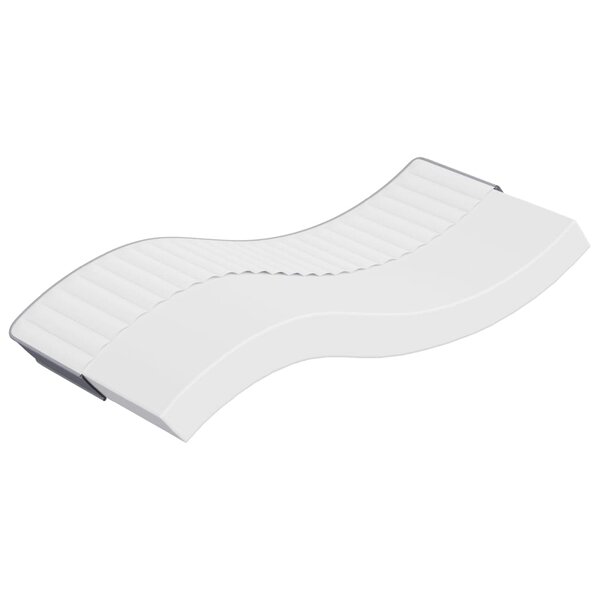 vidaXL Matelas en mousse moyennement doux 90x200 cm