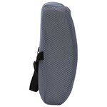 vidaXL Coussin de Dos avec oreiller Gris 36 x 30 x 12 cm Avec filet
