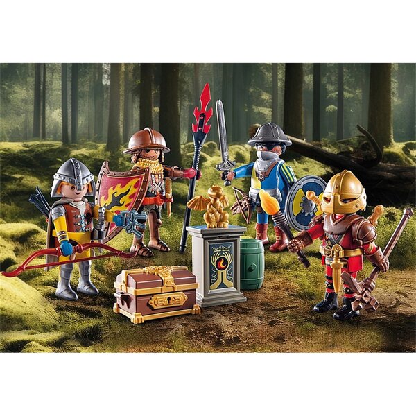 Figurine Playmobil Knight Of Novelmore - Héros Hydravix - Sous Blister - Neuf - Du Magazine Ou Collection