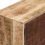 vidaXL Buffet 118x30x62 cm Bois de manguier massif