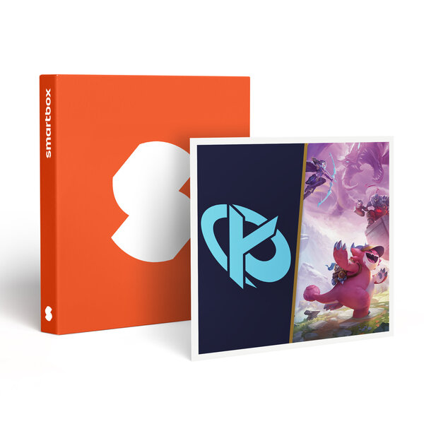 SMARTBOX - Coffret Cadeau Bon cadeau de 99 90 € sur l'e-shop de la Karmine Corp et de 20 € sur Teamfight Tactics - Multi-thèmes