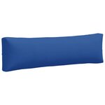 vidaXL Coussins de palette lot de 2 bleu tissu