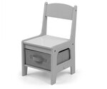 Table et deux chaises Sven Gris
