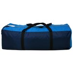 vidaXL Tente de camping Tissu 9 personnes Bleu foncé et bleu