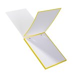 Bloc de 30 Fiches Bristol Perforées A5 Q5/5 Bordures jaune OXFORD