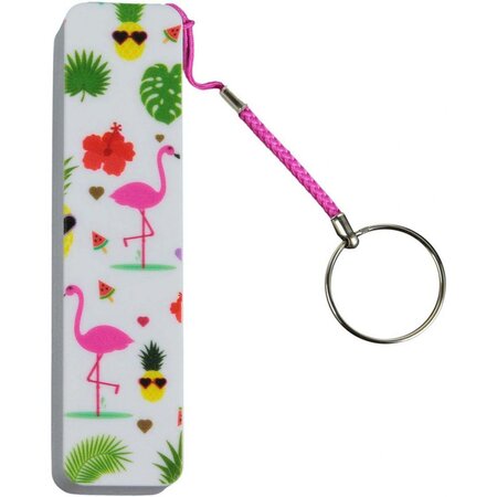 Batterie de secours flamant rose