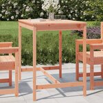 vidaXL Table de jardin 121x82 5x110 cm bois massif de douglas