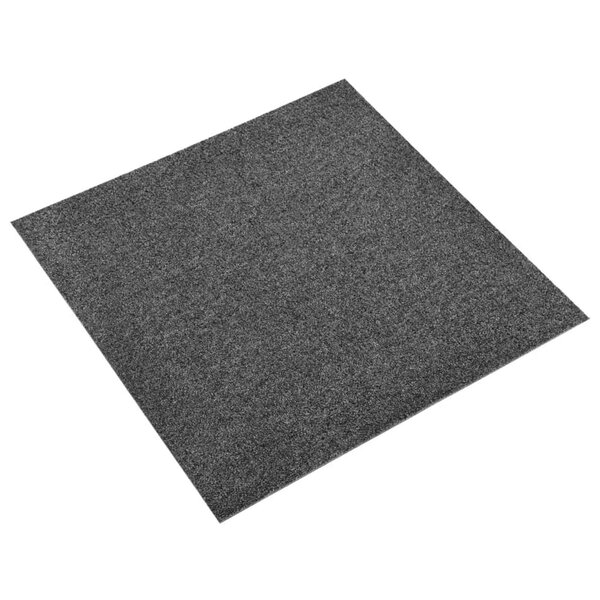 vidaXL Tapis 20 pc Anthracite 50 x 50 cm 100  Polypropylène