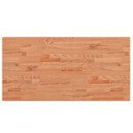 vidaXL Dessus de table 100x50x2 5cm rectangulaire bois massif de hêtre