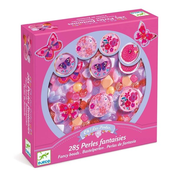 Djeco DJ09857 - Perles fantaisies Papillons