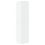 vidaXL Armoire de rangement mince blanc 40x42 5x225 cm