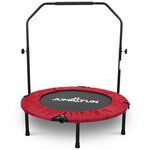 Mini trampoline fitness jump4fun pliable double-bar - ø92cm