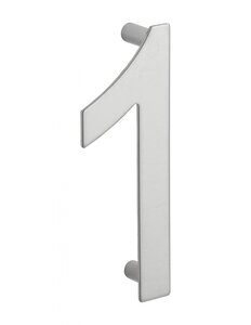 THIRARD - Chiffre 1 à visser inox H.100mm - THIRARD