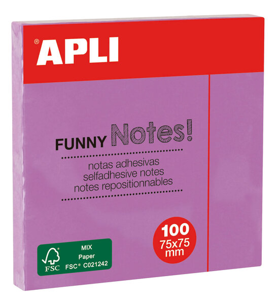 Notes Pastilles El Violet 75X75