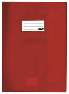 Protège-Cahier PVC 19/100 21x29 7 cm Rouge