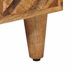 vidaXL Armoires de rangement avec tiroir Marron 70 x 33 5 x 46 cm