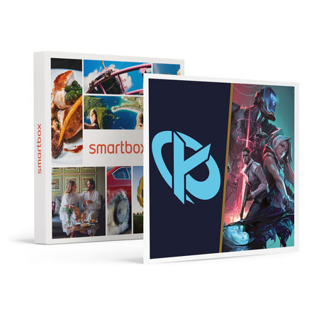 SMARTBOX - Coffret Cadeau Bon cadeau de 99 90 € sur l'e-shop de la Karmine Corp et de 20 € sur Valorant -  Multi-thèmes
