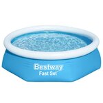Bestway Piscine gonflable ronde 244x61 cm 57265