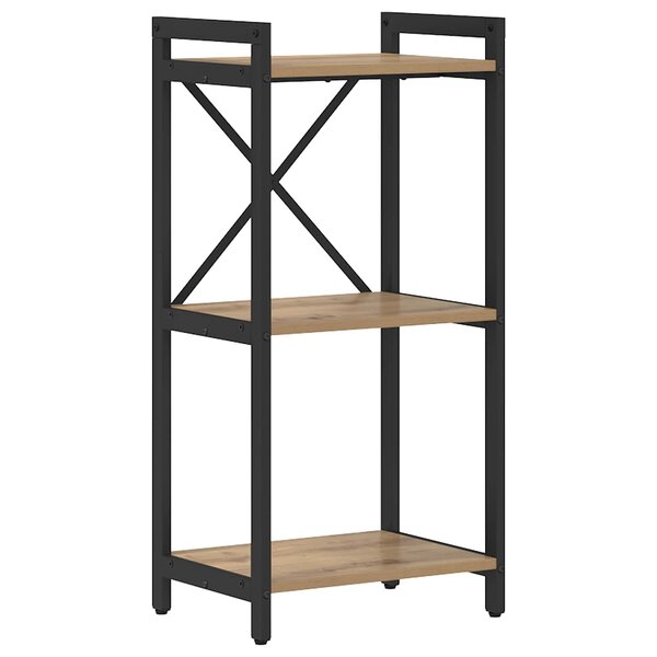 vidaXL Étagère Chêne artisanal 40 x 30 x 85 cm Bois d'ingénierie