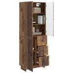 vidaXL Ensemble de Meubles 2 Pièces 66 x 34 5 x 90 cm Bois d'ingénierie
