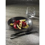 Assiette à pâte 202 mm fusion - lot de 6 - olympia -  - porcelaine x40mm