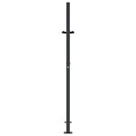 vidaXL Portail de jardin anthracite 105x130cm acier conception d'arbre