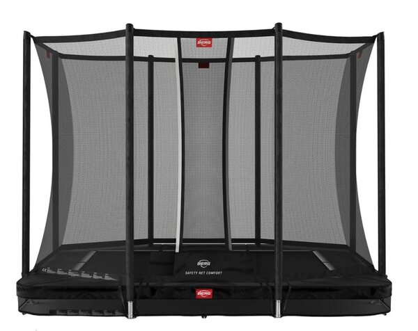 Ultim Favorit trampoline InGround 280 cm black+ Safety Net Comfort