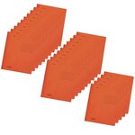 Chemise En Carte À Lamelle A4 - Orange - X 100 - Falken