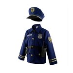 Costume Officier de Police 5-7 ans  120cm