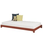 Lit enfant TEENY 120 x 190 rouge brique